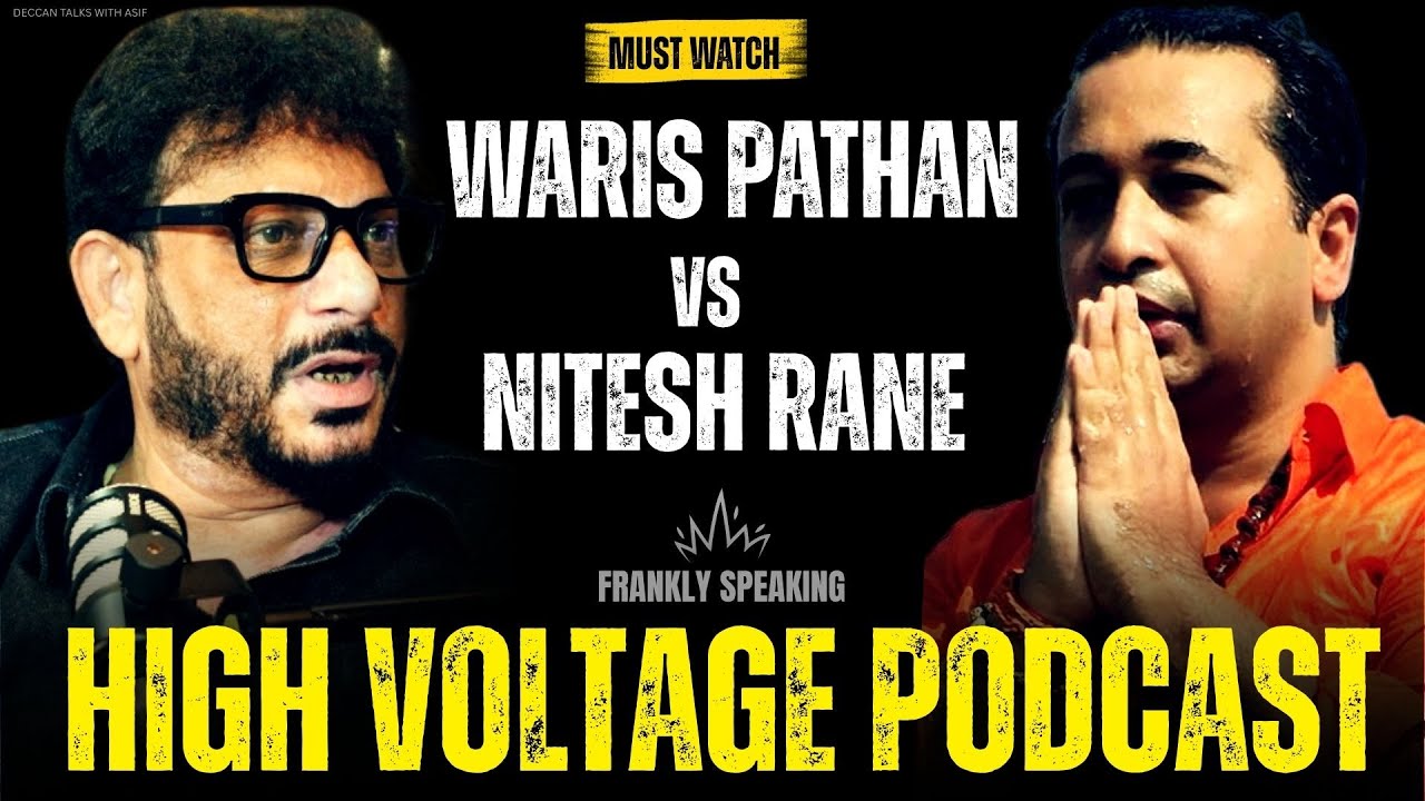 Waris Pathan TAKES DOWN Nitesh Rane in Deccan Talks