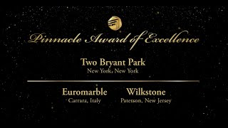 2022 Pinnacle Awards: Two Bryant Park