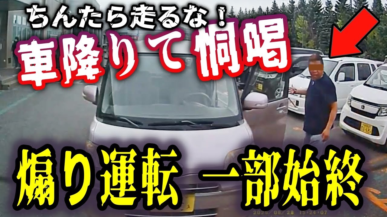 【キレるオヤジ】※衝撃シーンに弱い方はご注意ください→ちんたら走るな！ぶっXXぞ！悪質すぎる煽り運転→通報の結果／カメラは捉えた→オバはんのドアバン事件／東京スカイツリーを背景に大逆走／