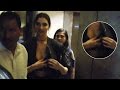 sexy deepika padukone adjusting dress uncut video