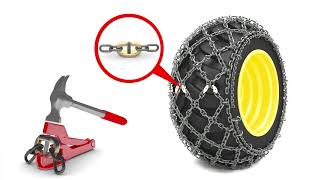 TRYGG - Nosted Mechanika - U-Grip tire chain installation instructional video