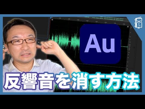 動画で「音声の反響音」を消す（可能な限り）方法【Adebe Audition /Mac】