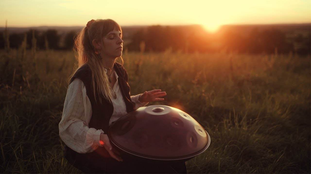 Golden Fields - Changeofcolours | 1 Hour Handpan Music | Sunset Sessions | Ayasa F# Low Pygmy