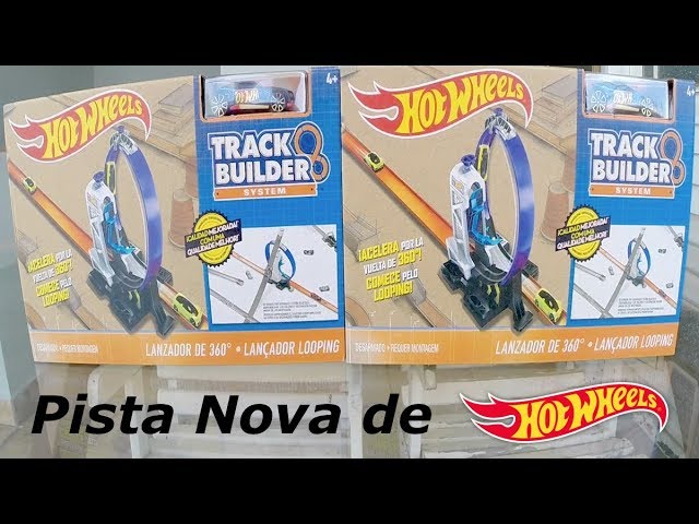 Pista Carrinhos Corrida Looping 360° Lançador Tipo Hotwheels