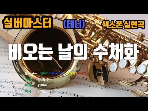 [은성 반주기] 비오는날의수채화 - 강 김 권 노래/ MR / 가사 / 반주