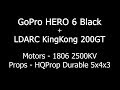 1806 motors + GoPro HERO 6 Black
