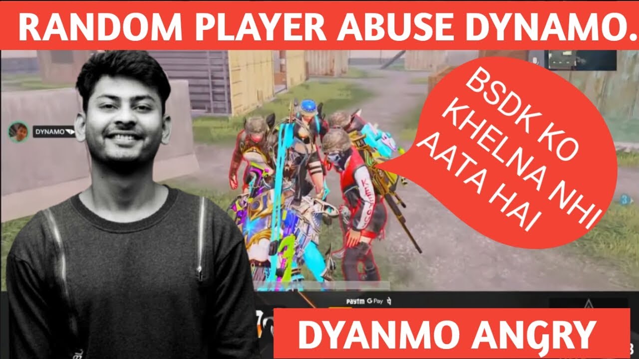 RANDOM PLAYER ABUSE DYANMO l DYANMO ANGRY l SAMSUNG,A3,A5,A6,A7,J2,J5 ...