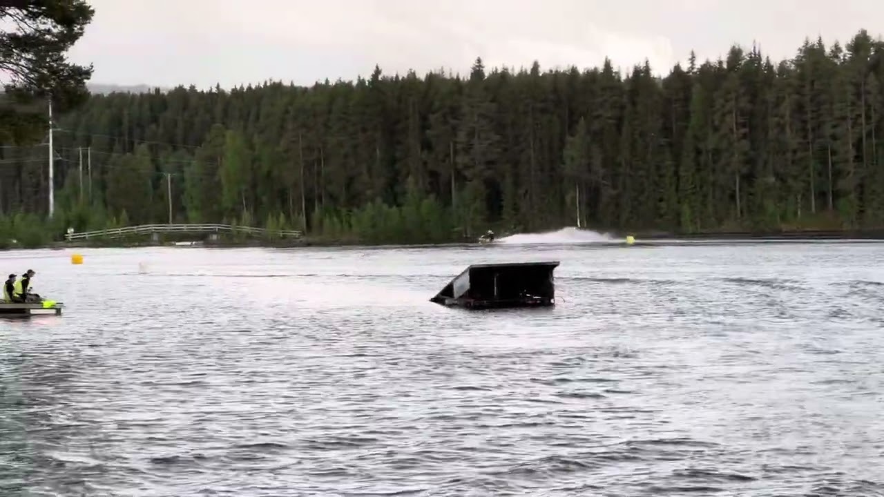 Watercross A-finalen i Hoting 2024