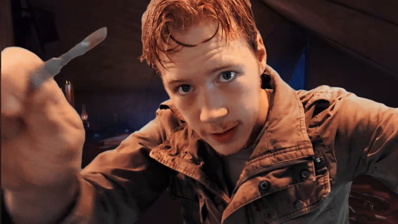 WW2 Medical Tent During A Storm ⛈️ ASMR⛈️