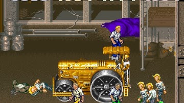 Crime Fighters arcade 4 player Netplay 60fps