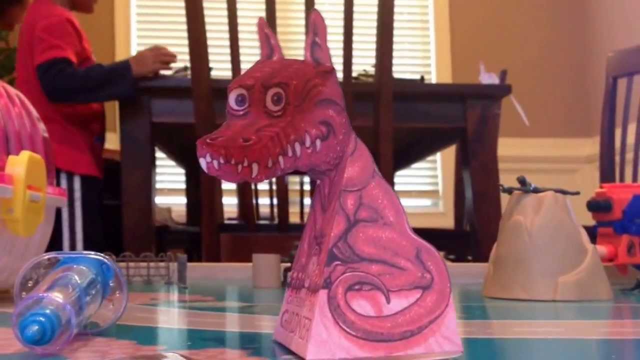 Crazy dragon paper illusion DIY How to make paper dragon illusion YouTube