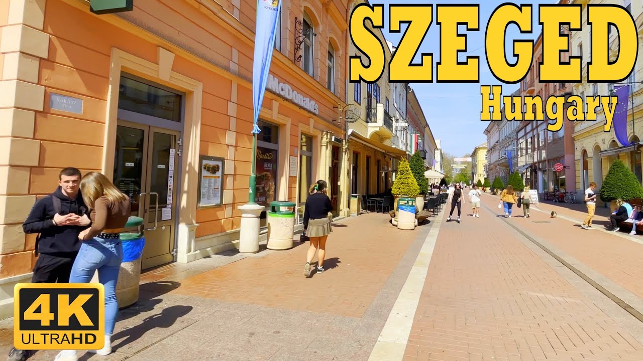 Szeged 🇭🇺 Hungary Easter 🐰 walk in the city center | Walking Tours