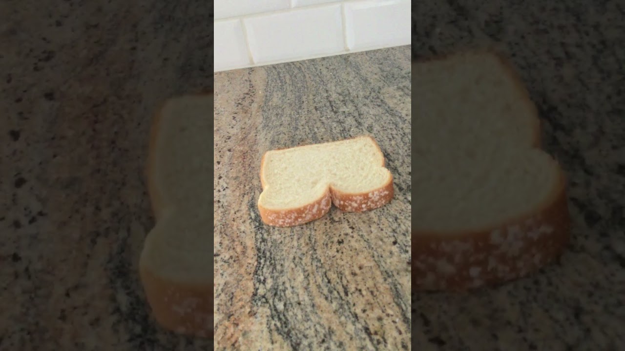 Bread falls over