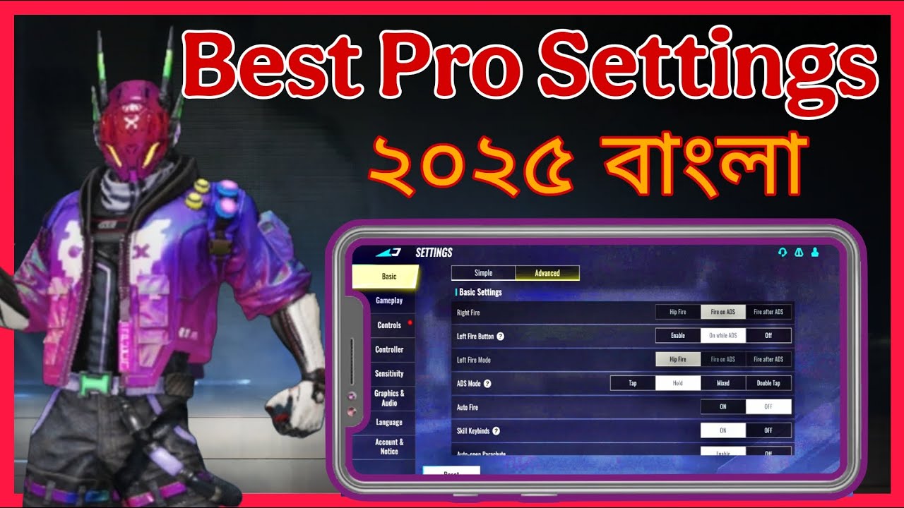 Best Blood Strike mobile Settings 2025  in Bangla |  Boost FPS & Aim Like a Pro!