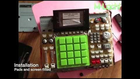 Akai MPC 2500 XLCD fitting.  Tune made entirely on Roland SH101 & Juno 6 only!!