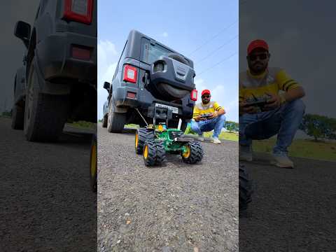 Thar Vs John deere Tractor tochan #trending #shorts