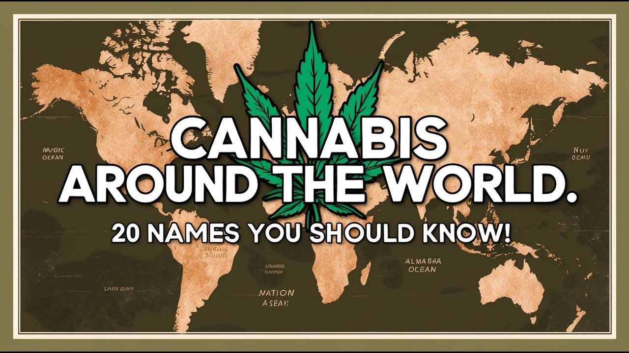 Cannabis Around the World: 20 Names You Should Know!
