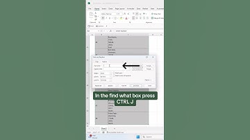 Trick 422: This is how you remove LINE BREAKS in excel sheet #excel #learnexcel #interviewexcel 🔥🔥