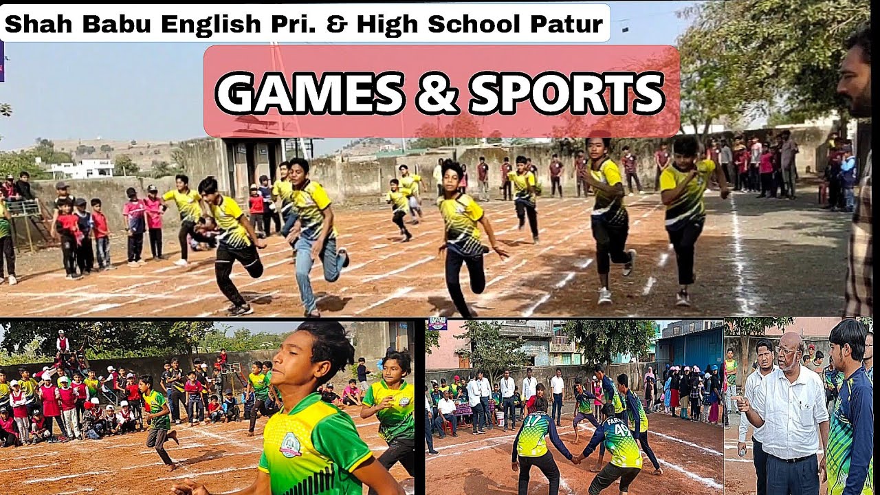 Games & Sports 2022-23 l Shah Babu English Convent Patur
