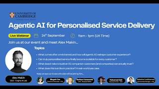 Agentic AI for Personalised Service Delivery_ Alex Makin