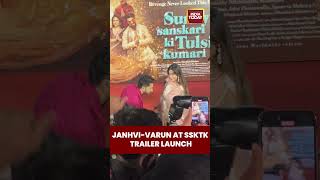 Janhvi Kapoor, Varun Dhawan At Trailer Launch Sunny Sanskari Ki Tulsi Kumari