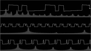 Dark side - Atari ST - Oscilloscope view