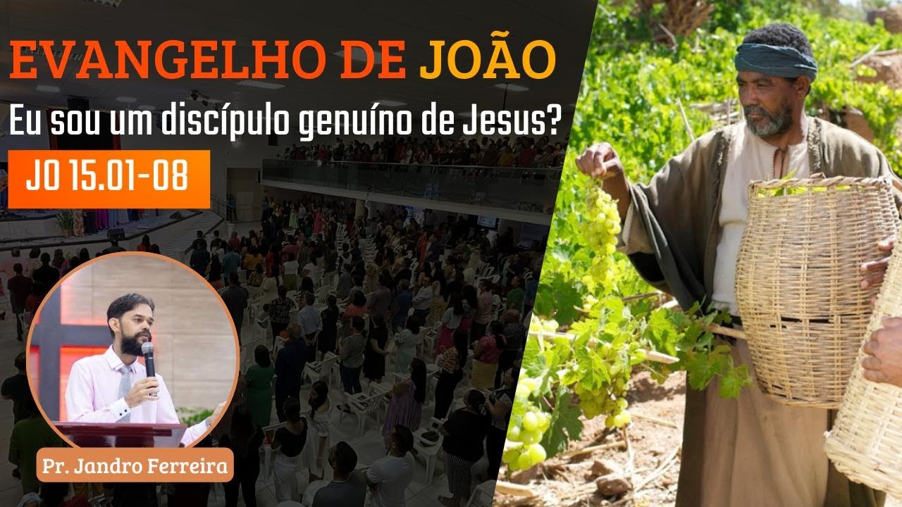 IBG Celebração | 08.12.2024 | João 15.01-08 com Pr. Jandro Ferreira