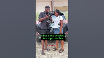 What is the smallest four digit number ? #comedy