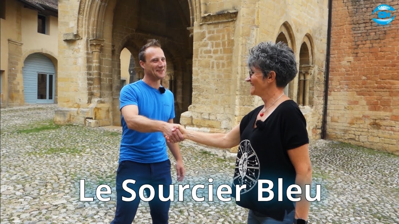 Le sourcier bleu