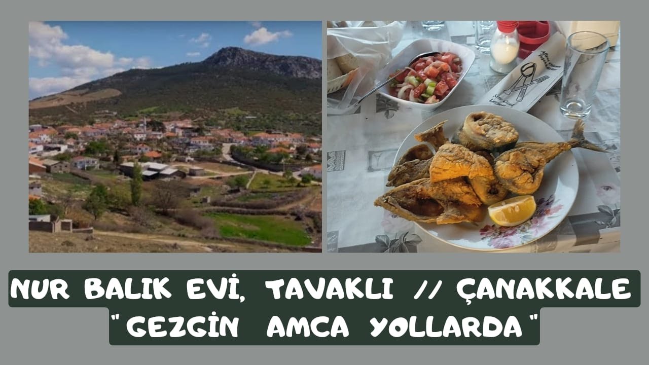 Tavaklı 'da Bir Lezzet Durağı; NUR BALIK EVİ, EZİNE