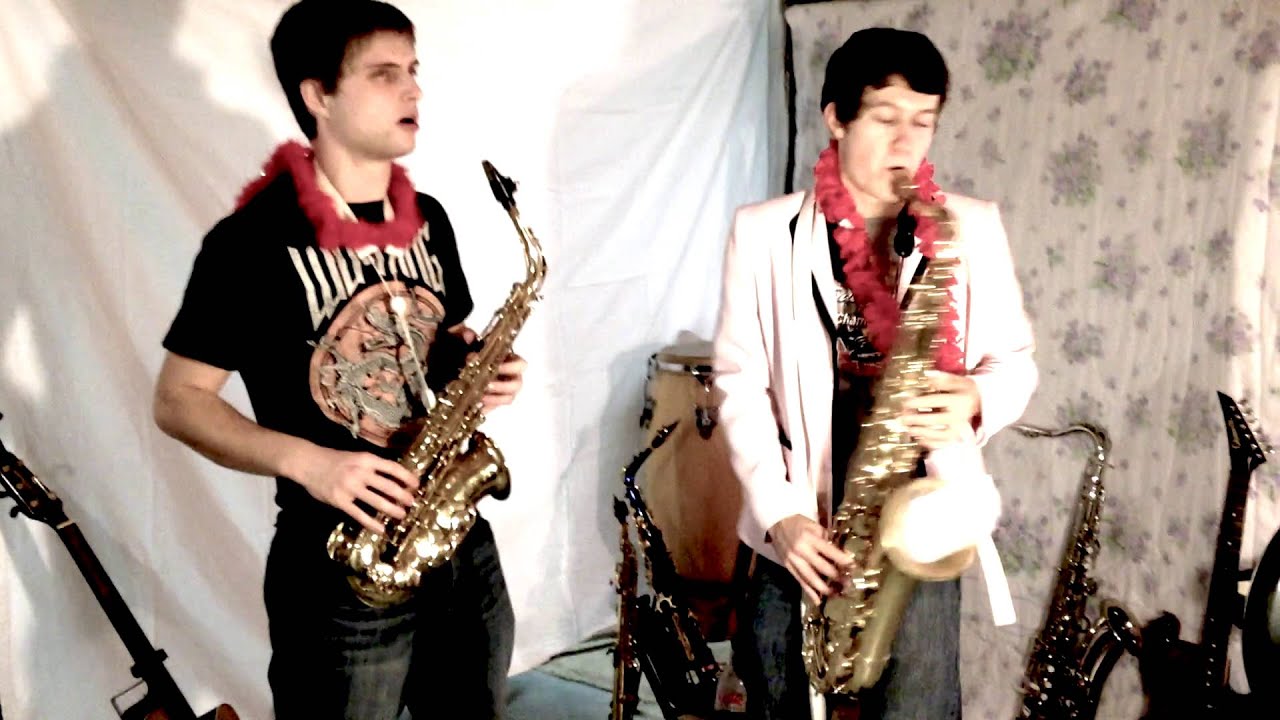 Fourteen 2014 pop songs on saxophone YouTube