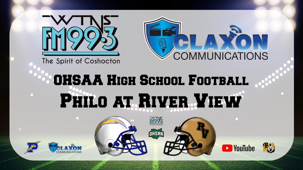 Philo at River View OHSAA High School Football from FM 99.3 WTNS