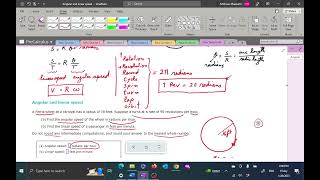 4.1.h  Angular and linear speed