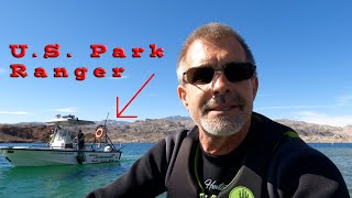 Boating with friends on Lake Mohave