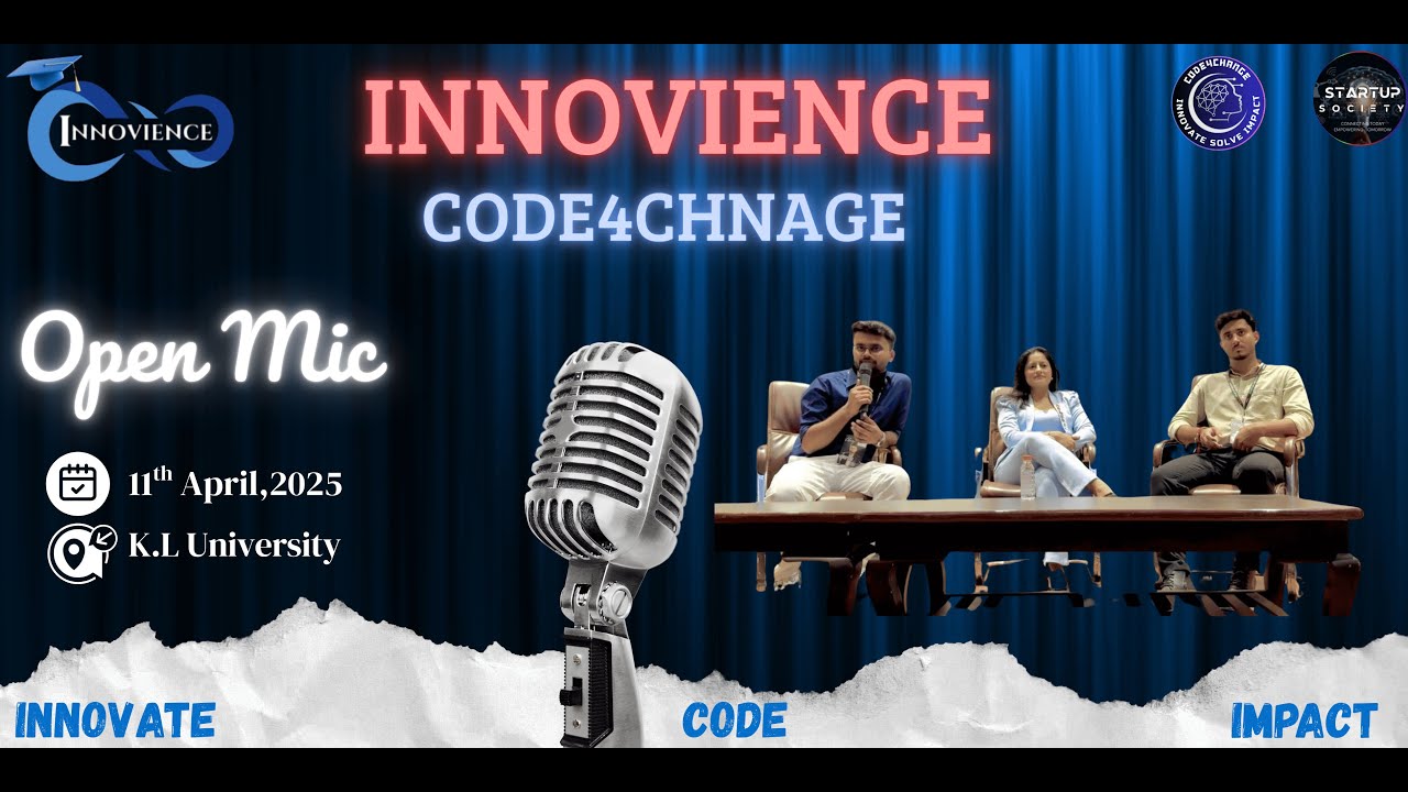 🎤 Open Mic Session | Code4Change Hackathon 2025 🚀