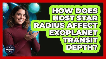 How Does Host Star Radius Affect Exoplanet Transit Depth?