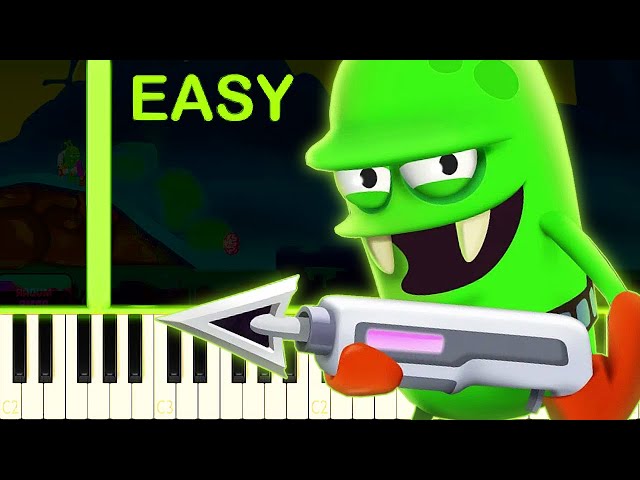ZOMBIE CATCHERS THEME - EASY Piano Tutorial