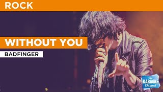 Miniatura del video "Without You : Badfinger | Karaoke with Lyrics"