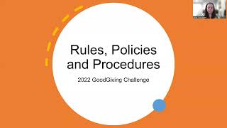 2022 GoodGiving Challenge rules webinar