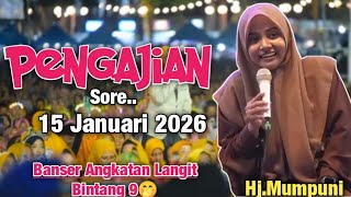 Pengajian Sore Banser Angkatan Langit Bintang 9 || Ustadzah Mumpuni Handayayekti 2026