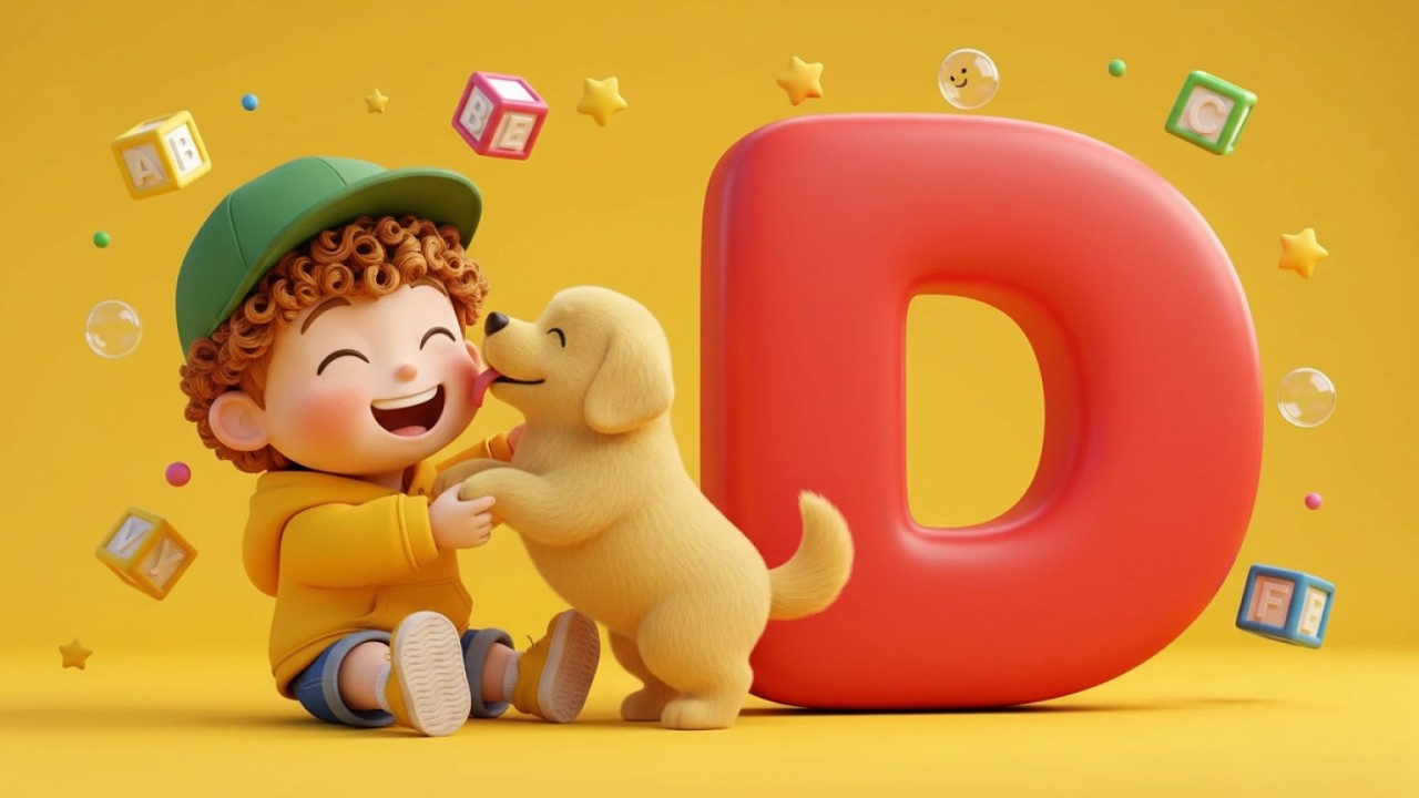 Alphabet A-Z | Animated ABC Characters Teach Learning for Toddlers