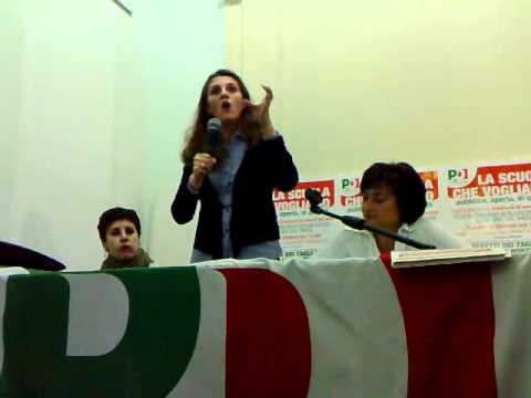 16-10-2010 Francesca Puglisi - I Tagli alla Scuola...