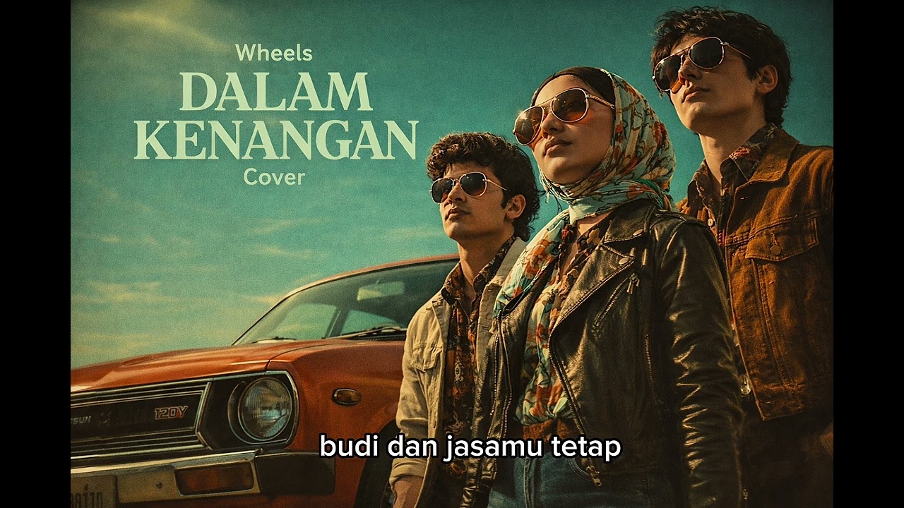 Dalam Kenangan - Wheels (Cover \u0026 lyric) by Ritma Audio