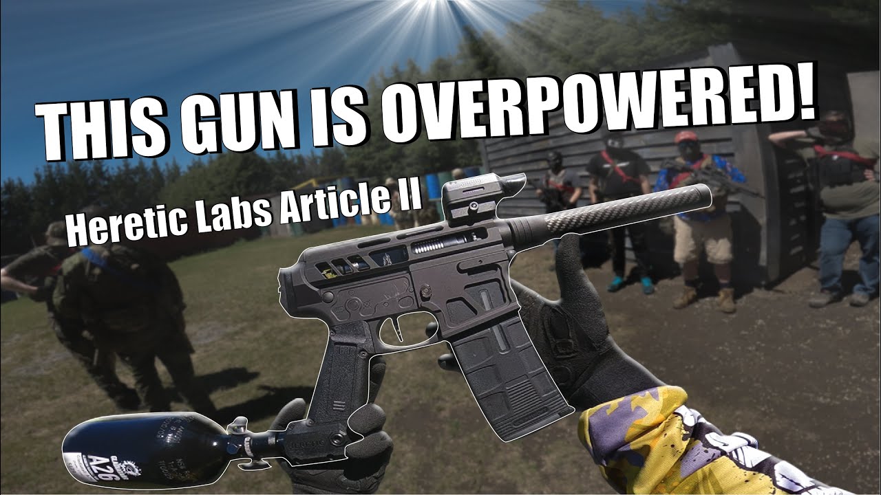 My New Airsoft Gun is Insane!  | CQB GAMEPLAY |► Heretic Labs Article II