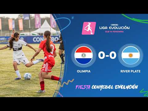 HIGHLIGHTS | OLIMPIA 0-0 RIVER PLATE | SUB14 FEMENINA | FIESTA CONMEBOL EVOLUCIÓN 2026 — football highlights