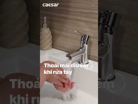 Video Vòi lavabo nóng lạnh Caesar B350CU