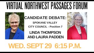 NWP Virtual Forum Debate Spokane Valley City Council - Position 7