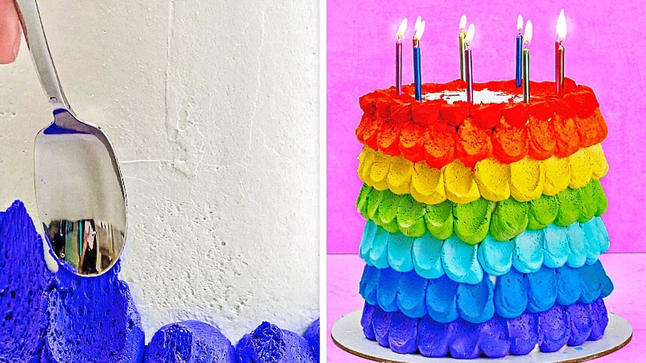 20 BRIGHT WAYS TO DECORATE YOUR CAKES