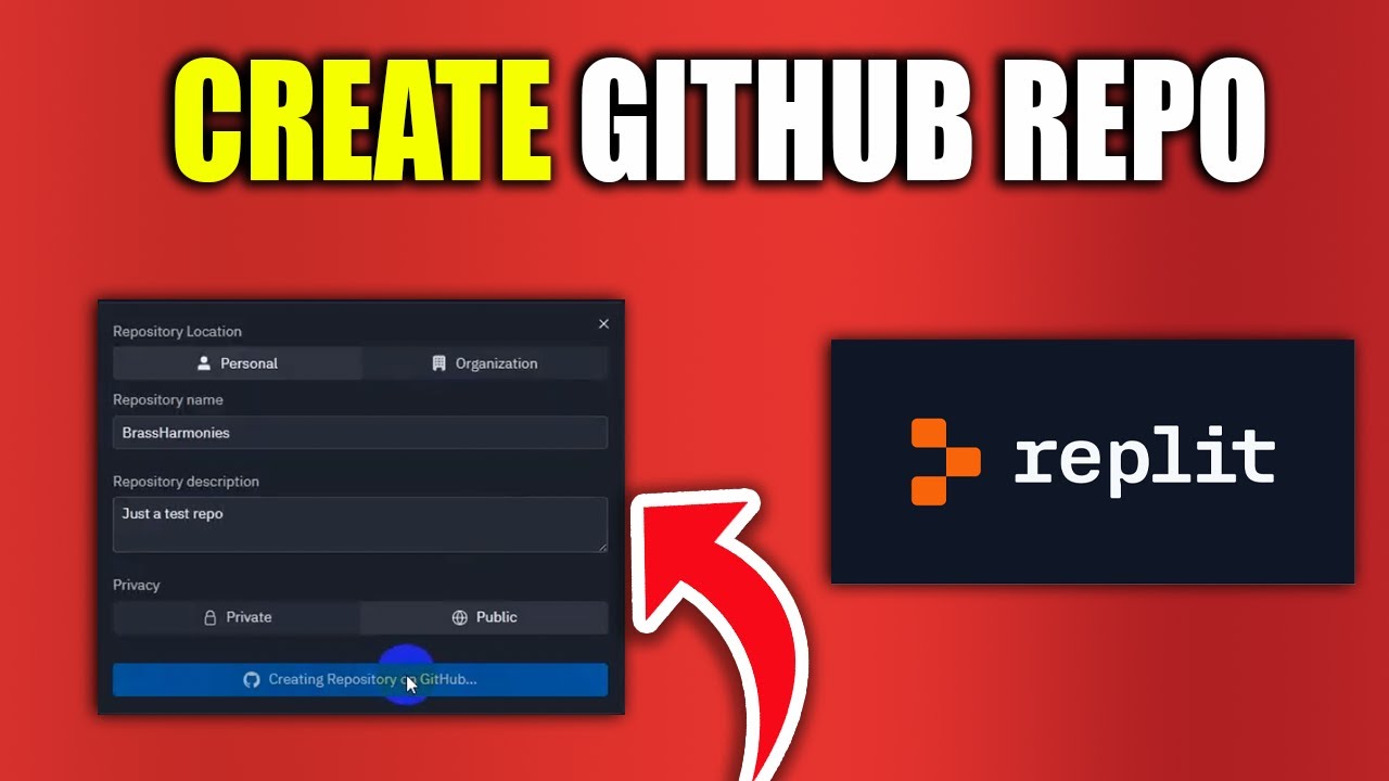 How To Create A Github Repository From Your Replit Project - New Method ...