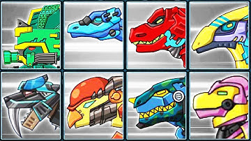 Dino Robot Corps #24: Ancient Octopus & Dinosaurs | Eftsei Gaming